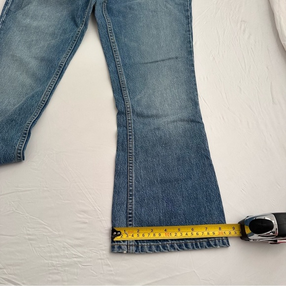 Denim X Alexander Wang Trap cropped blue denim jeans 29 - Picture 10 of 13